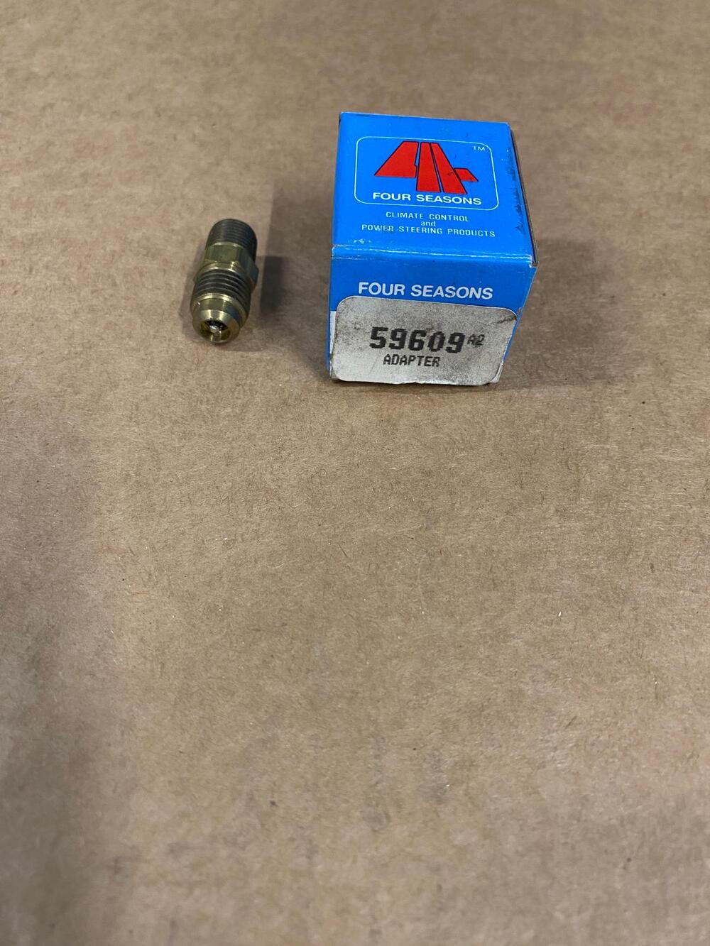 Four Seasons 59609 AC Refrigerant R12 Straight Service Adapter New